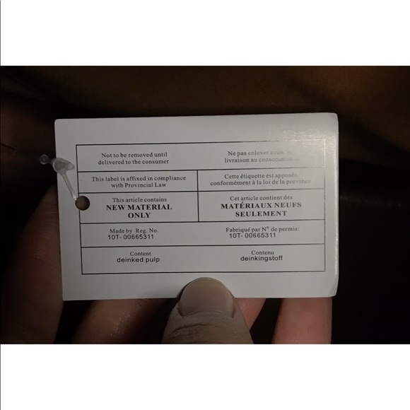 Urban Expressions Olympia Brown Vegan Leather Tote Bag - Picture 10 of 10